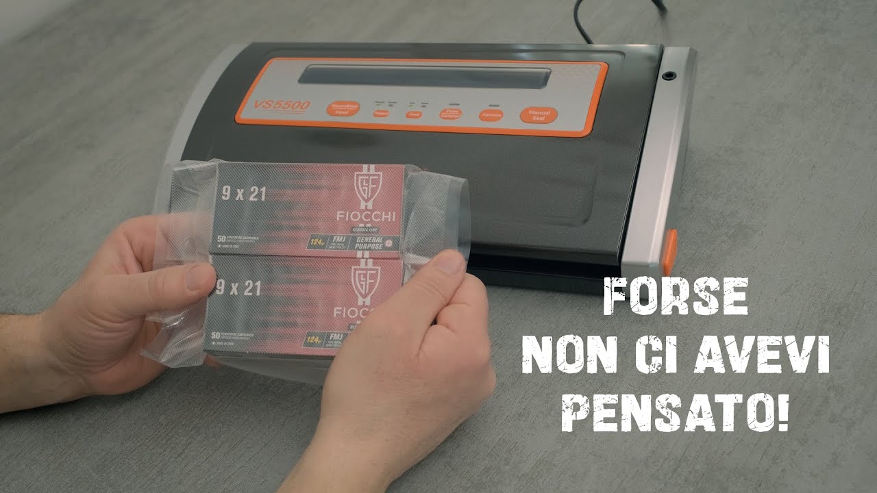10 utilizzi PREPPER con la macchina del sottovuoto - Vevor VS5500