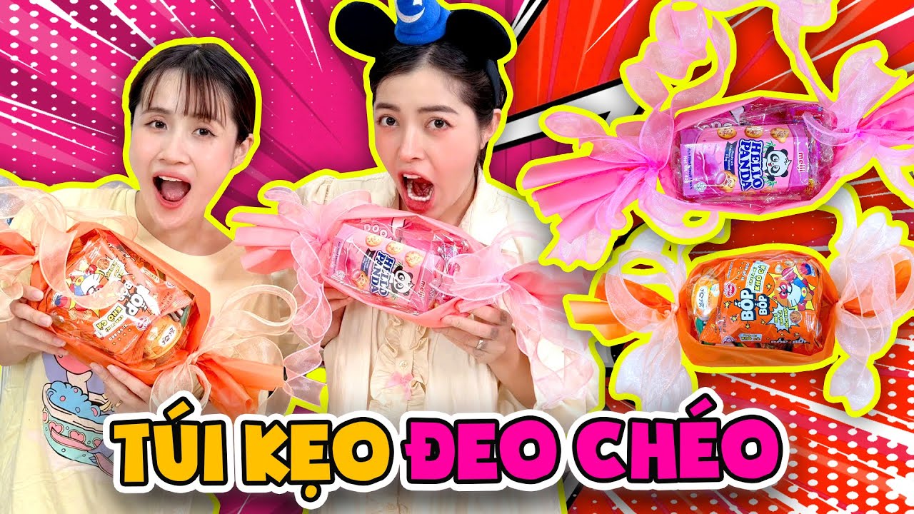 Hướng Dẫn Làm Túi Kẹo Đeo Chéo Cực Hot Trend I Linh Vyy Official