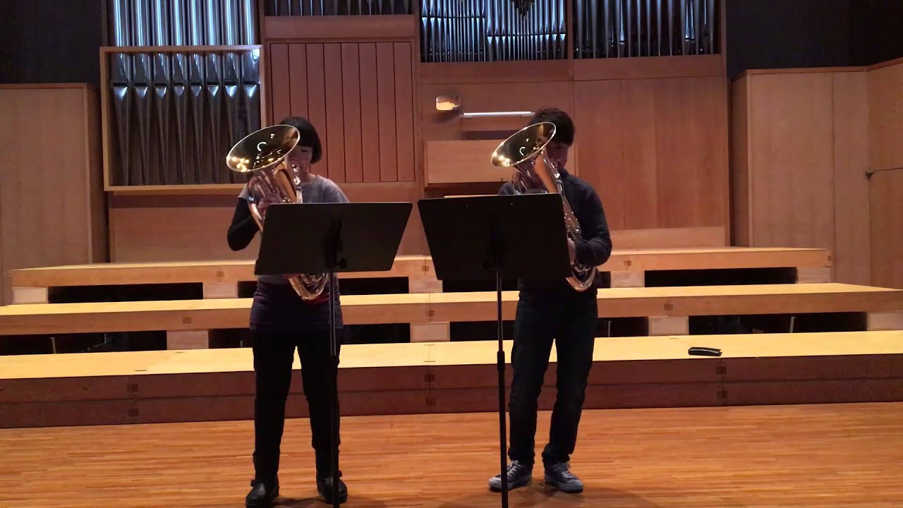 No.5 from Melodious Etudes for Trombone /J.Rochut(Euphonium Duo)