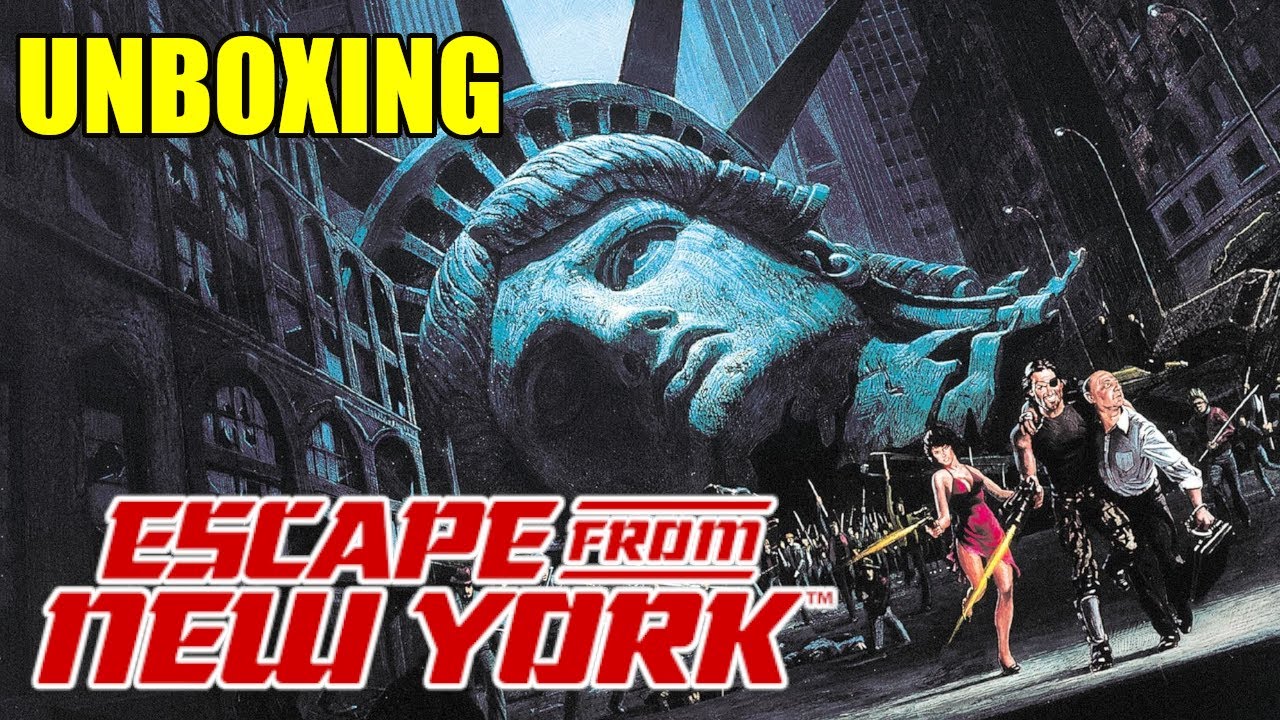 [Unboxing] ESCAPE FROM NEW YORK | Kickstarter All-in