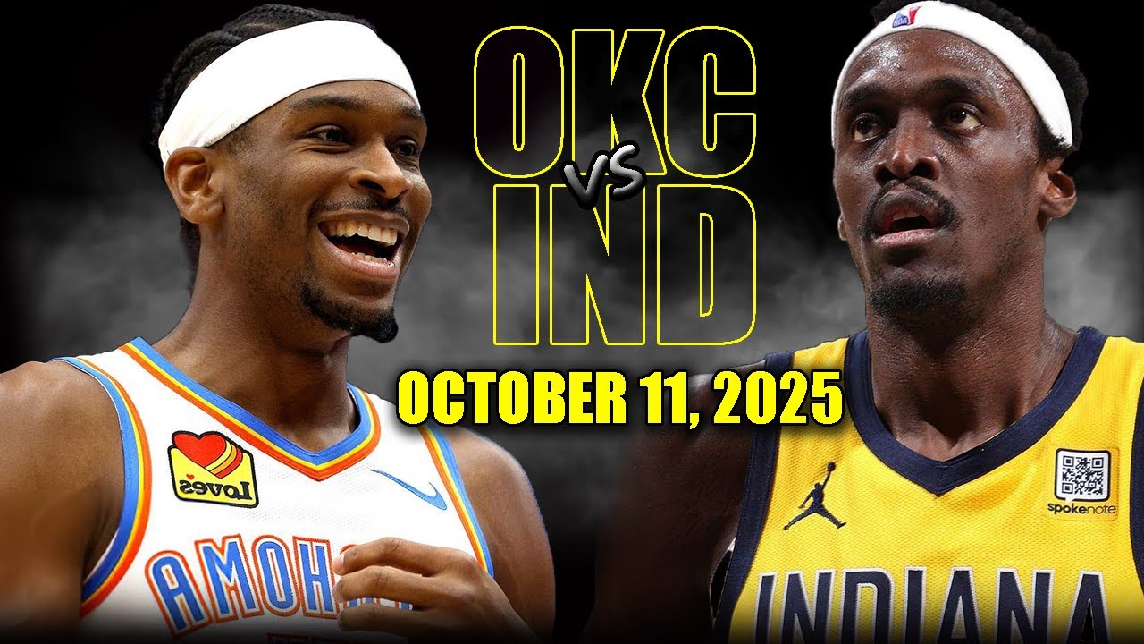Oklahoma City Thunder vs Indiana Pacers Full Game Highlights - October 11, 2025 | NBA Preseason