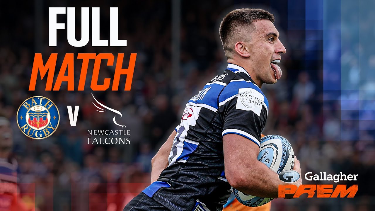 Bath v Newcastle - FULL MATCH | Try Of The Season Contender! | Gallagher Premiership 24/25