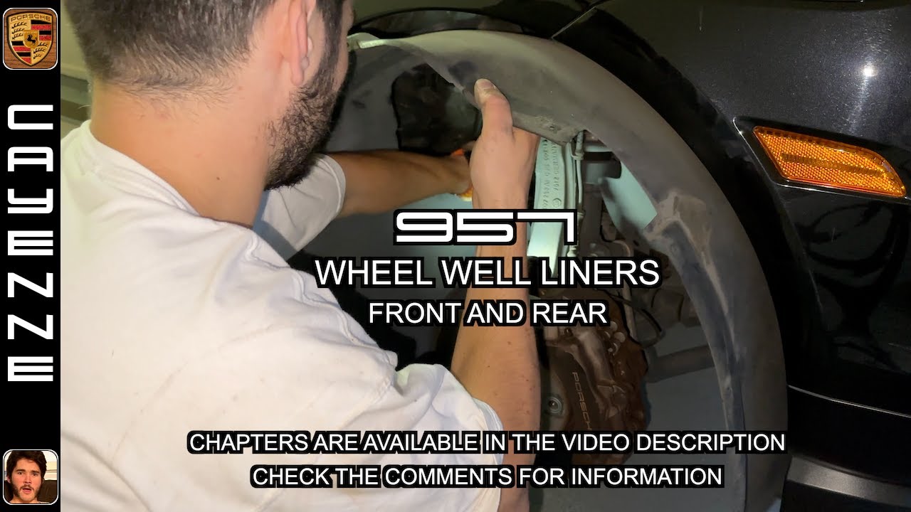 Wheel Well Liners (Front & Rear) | Porsche Cayenne (2003 - 2010)
