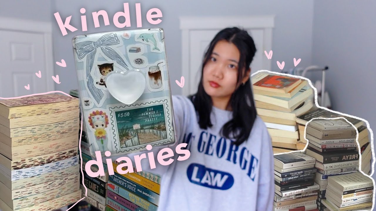 KINDLE DIARIES: reading the oldest books on my tbr ✨