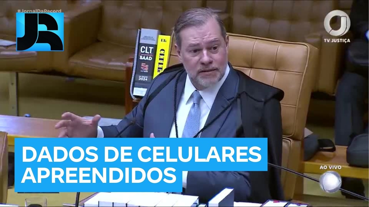 Caso Master: Dias Toffoli determina que PF envie ao seu gabinete dados de celulares apreendidos