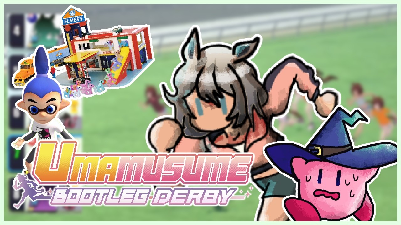 Playing horrible Umamusume bootlegs | Winning Derby