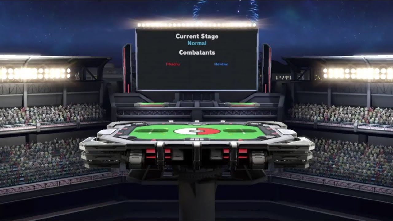 Pokémon Stadium | Super Smash Bros Ultimate stage.