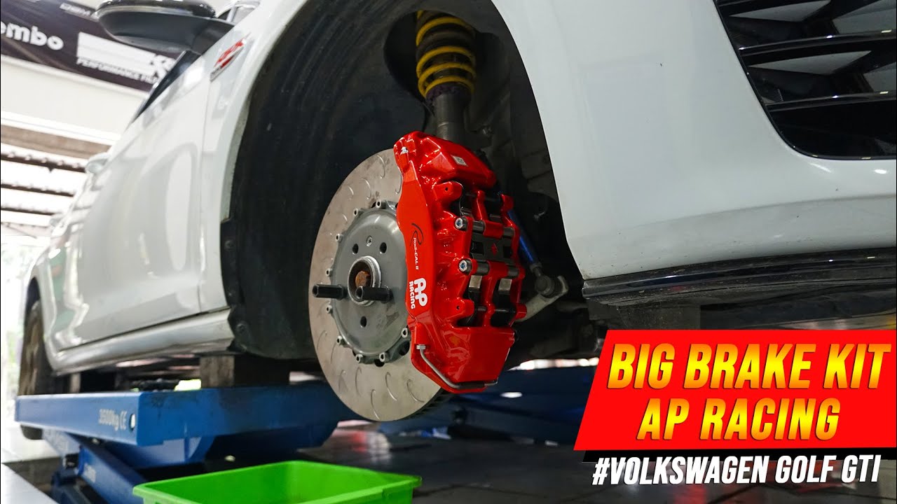 Modifikasi Volkswagen Golf GTI Big Brake Kit AP RACING