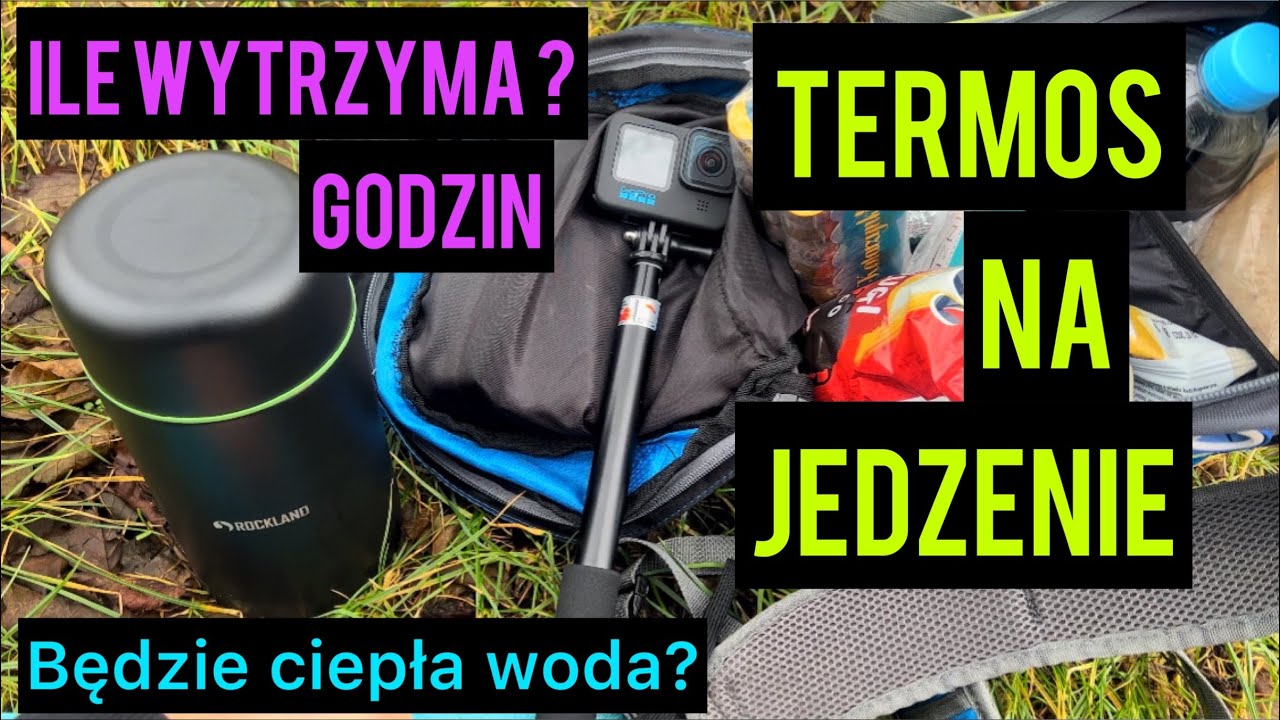 Termos na jedzenie - Rockland 1 litr🍝Test trzymania temperatury🔥