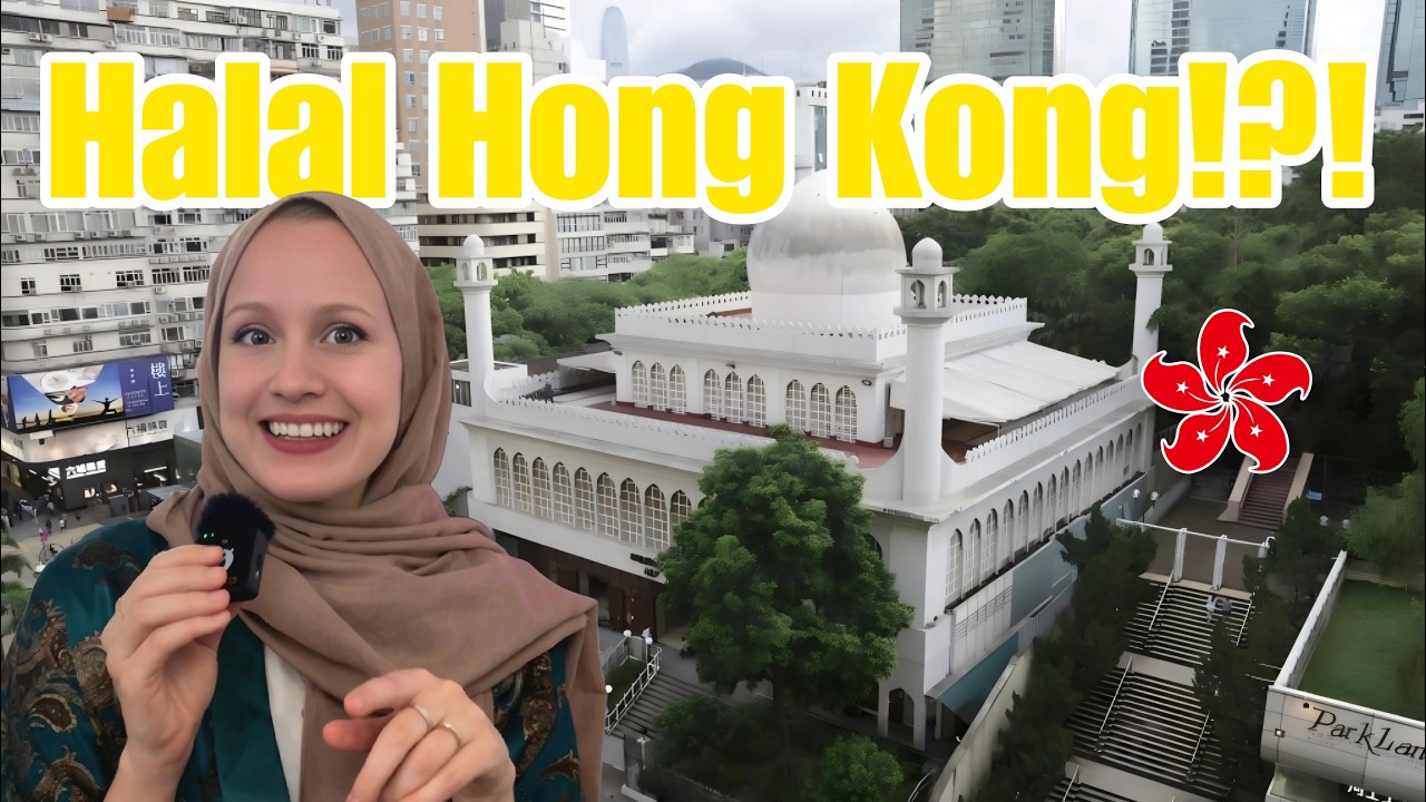 🇭🇰 Islam in Hong Kong? I visited Hong Kong's BIGGEST Mosque (Kowloon Mosque) & Muslim-Friendly Hotel