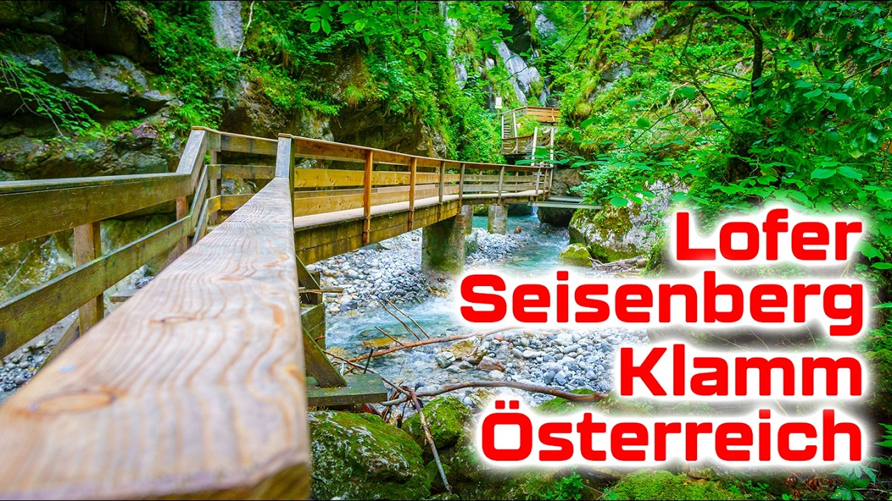 Naturwunder im Salzburger Land 💦 | Die Seisenbergklamm erleben #hiking