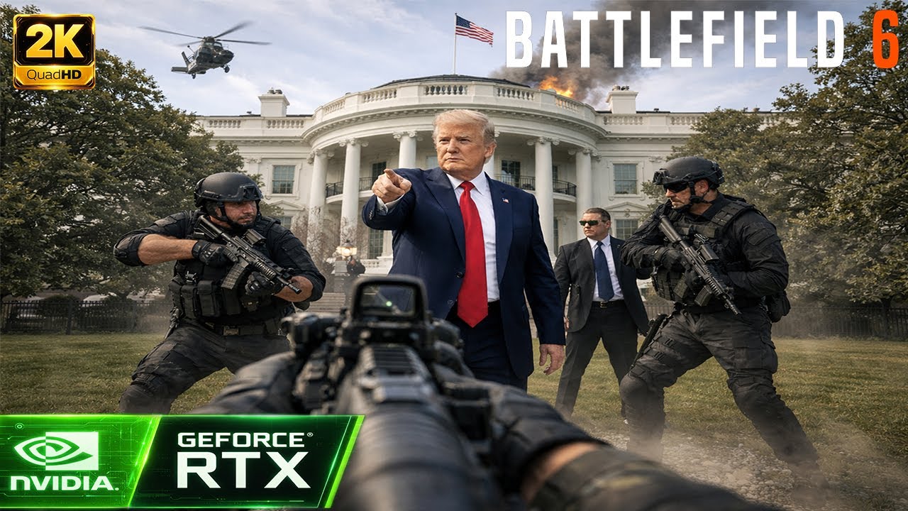 US PRESIDENT IS UNDER ATTACK | BATTLEFIELD 6 | PART6 | 2K 60FPS