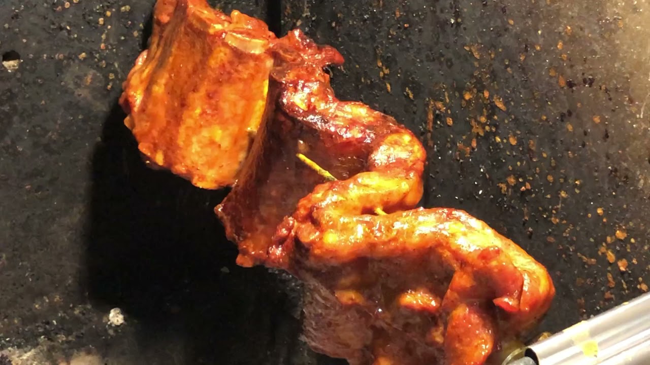 Costillas de cerdo Marinadas al Spiedo por Pablo, el contador