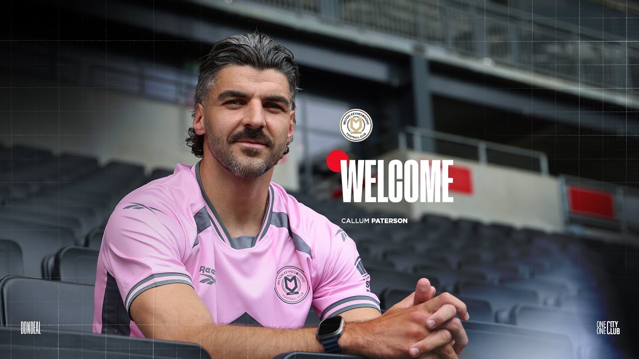CALLUM PATERSON: My game is all about working hard