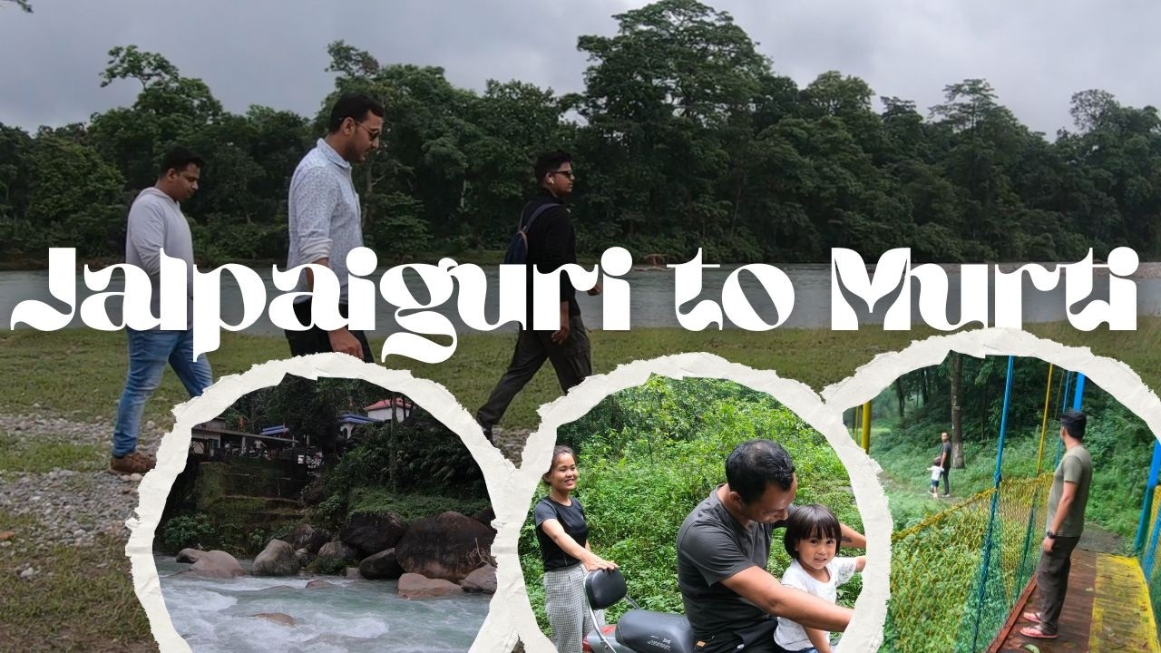 Jalpaiguri Government Engineering College with friends, a trip to Teesta, Hanging Bridge, & Murti.