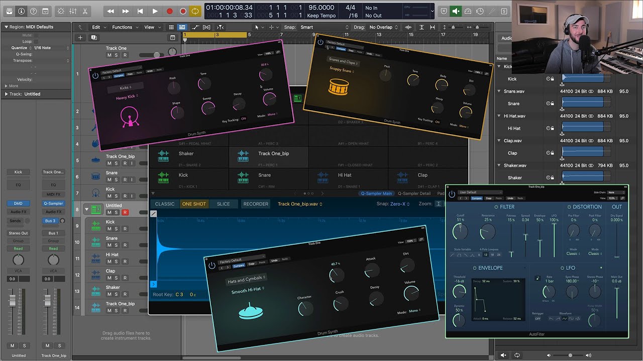 Design Your Own Drum Samples and Kits in Logic Pro