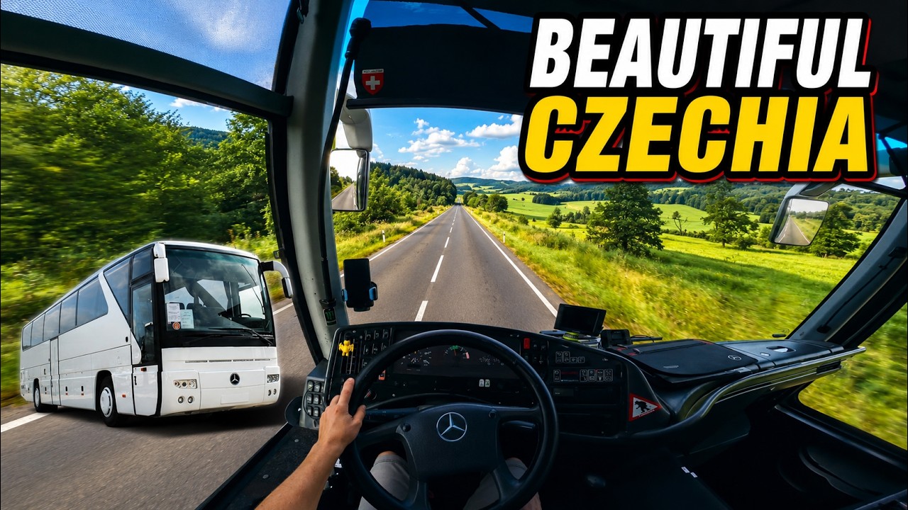 POV:  Driver's View | Mercedes-Benz Tourismo | GoPro12 Max Lens Mod 2.0 | HyperView | 4K