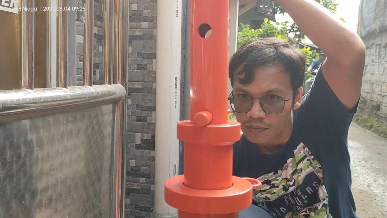Cara pemasangan Drum Jack atau alat untuk angkat Haspel type 5 Ton