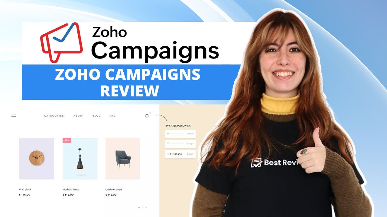 Обзор Zoho Campaigns | Обзоры лучших программ для email-маркетинга