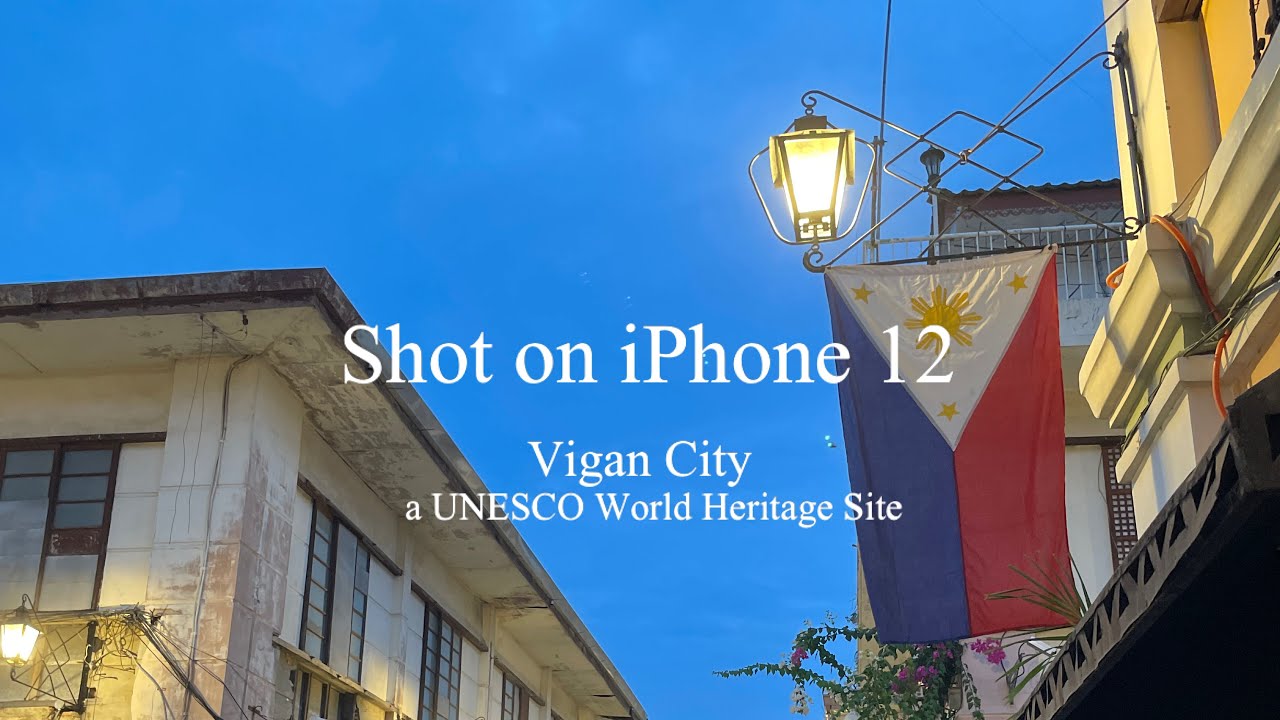 Vigan’s Calle Crisologo shot on iPhone 12 : A Cinematic Video