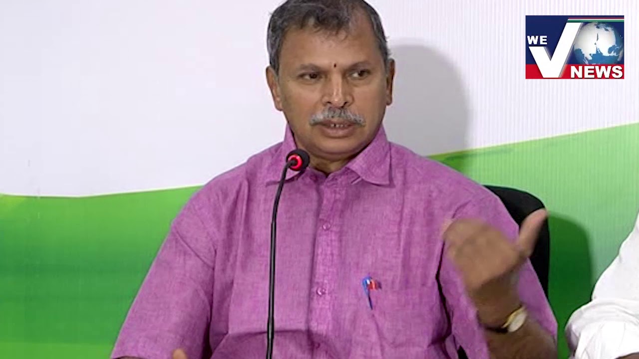 congress party leader Tulasi reddy pressmeet  On MODI || VWenews