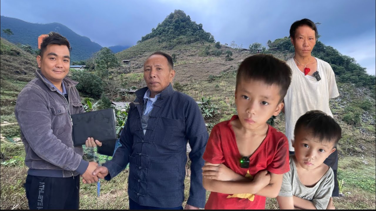 2 BÉ SÍNH,VÀ vì chú mà 2 con mất cơ hội làm nhà..ông bí thư cất công xuống phố từ sáng sớm