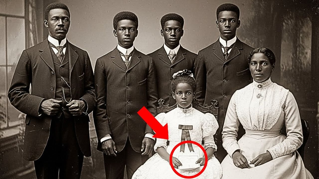It was just a peaceful family photo — until you saw what the youngest daughter was holding