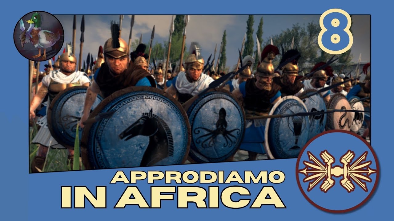SIAMO in AFRICA  - TOTAL WAR: ROME 2 | Siracusa ITA #8