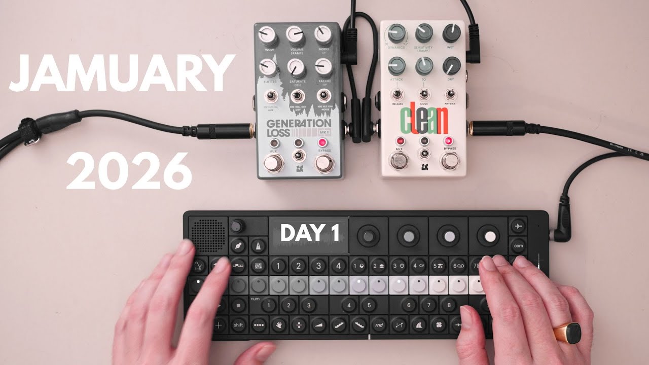 Teenage Engineering OPXY // DAY 1 #jamuary2026