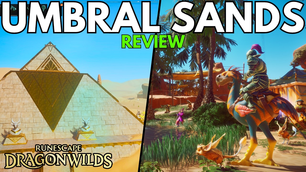 RuneScape Dragon Wilds: обзор и разбор Umbral Sands!