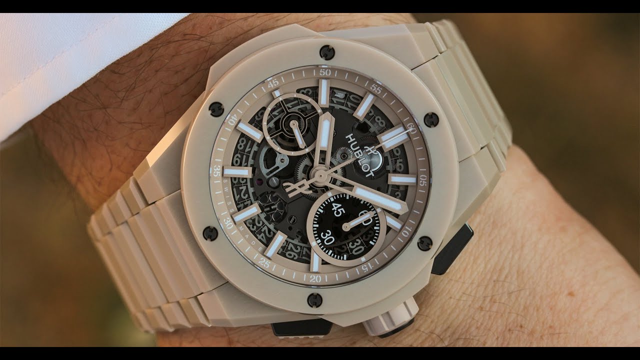 HUBLOT BIG BANG UNICO INTEGRATED BEIGE CERAMIC 42 Unboxing and Review