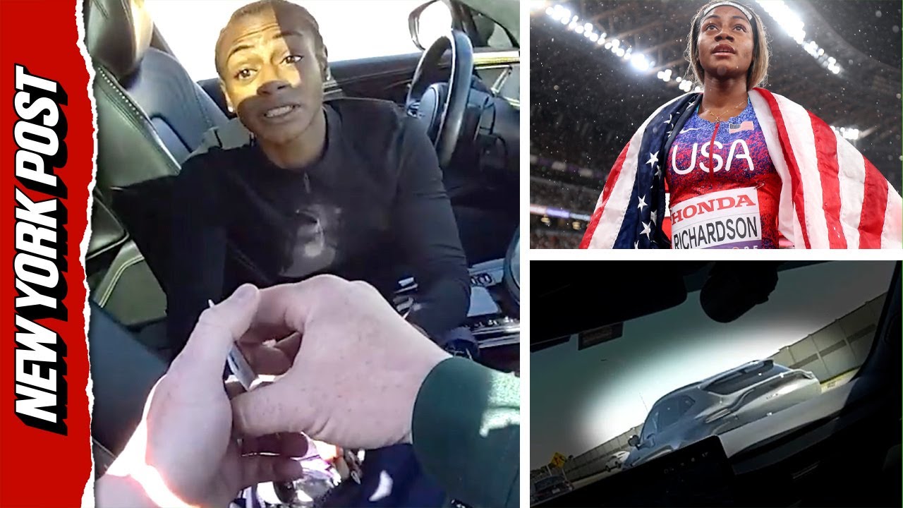 ‘You’re Going to Jail’: Olympic Sprinter Sha’Carri Richardson Arrested After 104 MPH Stop