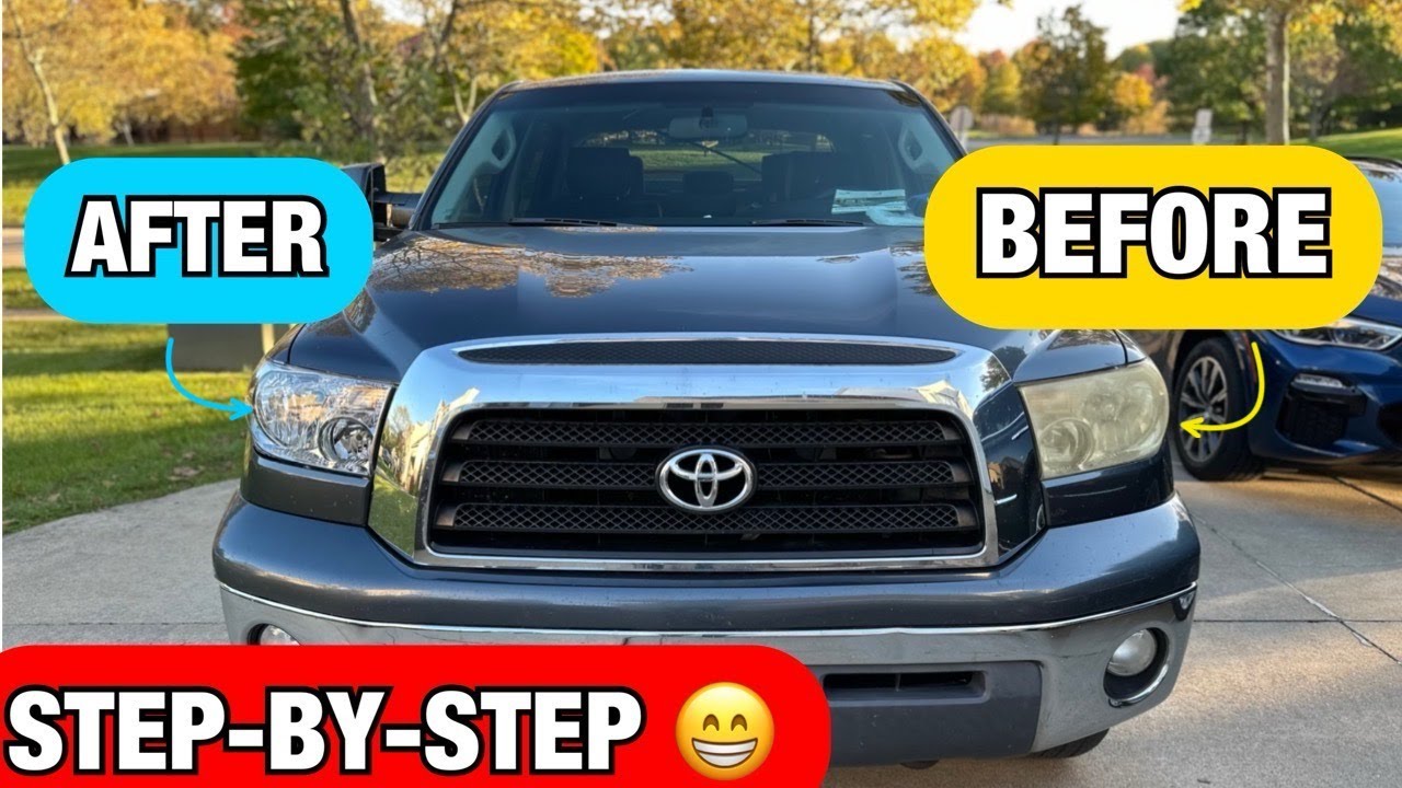 HOW TO Change / Replace 2007 - 2021 Toyota Tundra Headlamp Assembly