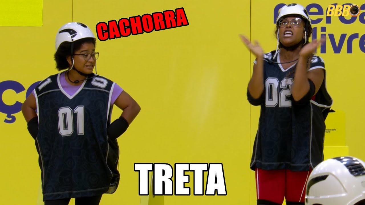 BBB26 BRIGA MILENA CHAMA SOL DE CACHORRA QUE EXPLODE SUA VAD...