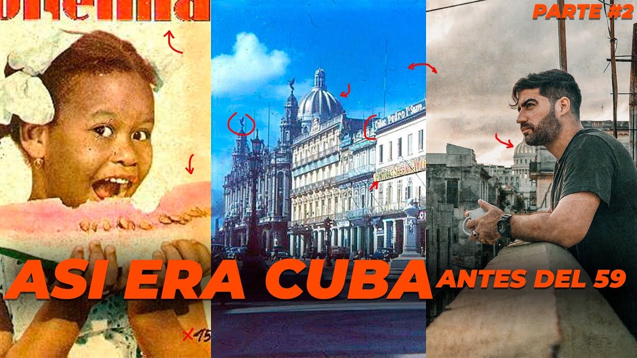 ASI era CUBA ANTES de 1959 | LA HABANA en los AÑOS 50