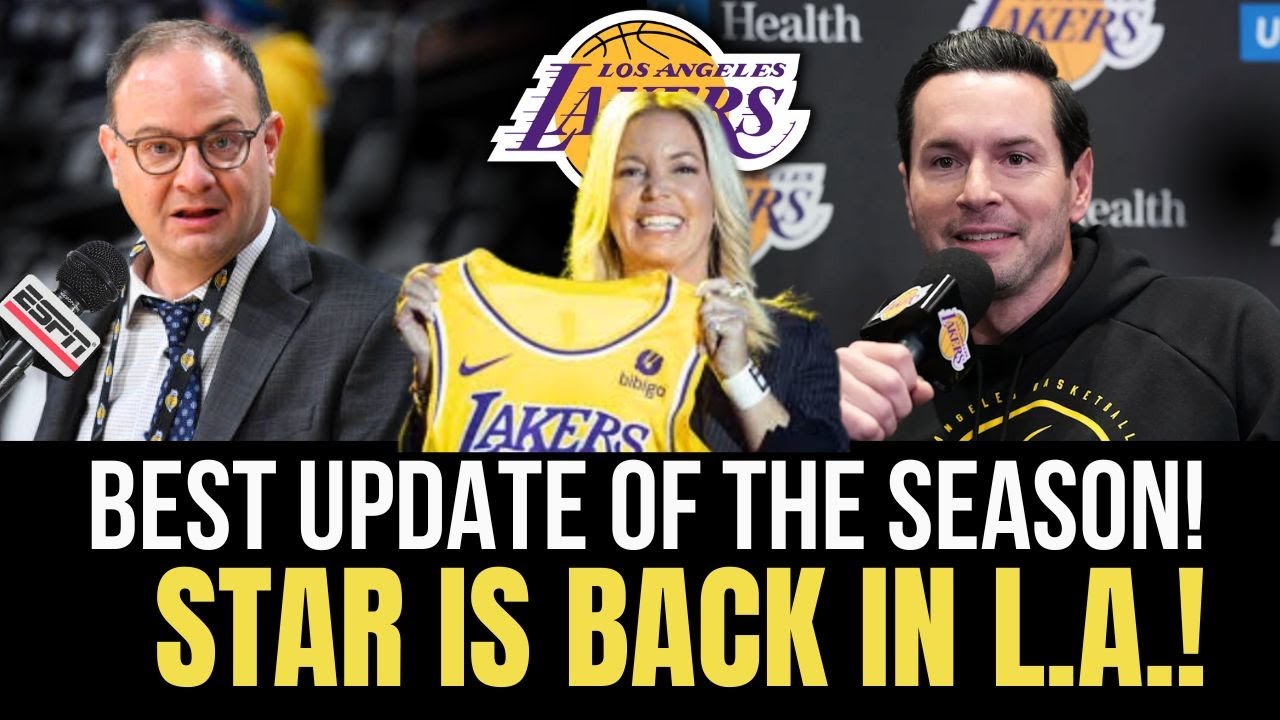 FANS ARE BURSTING WITH JOY! MEGA STAR CONFIRMED! Los Angeles Lakers!
