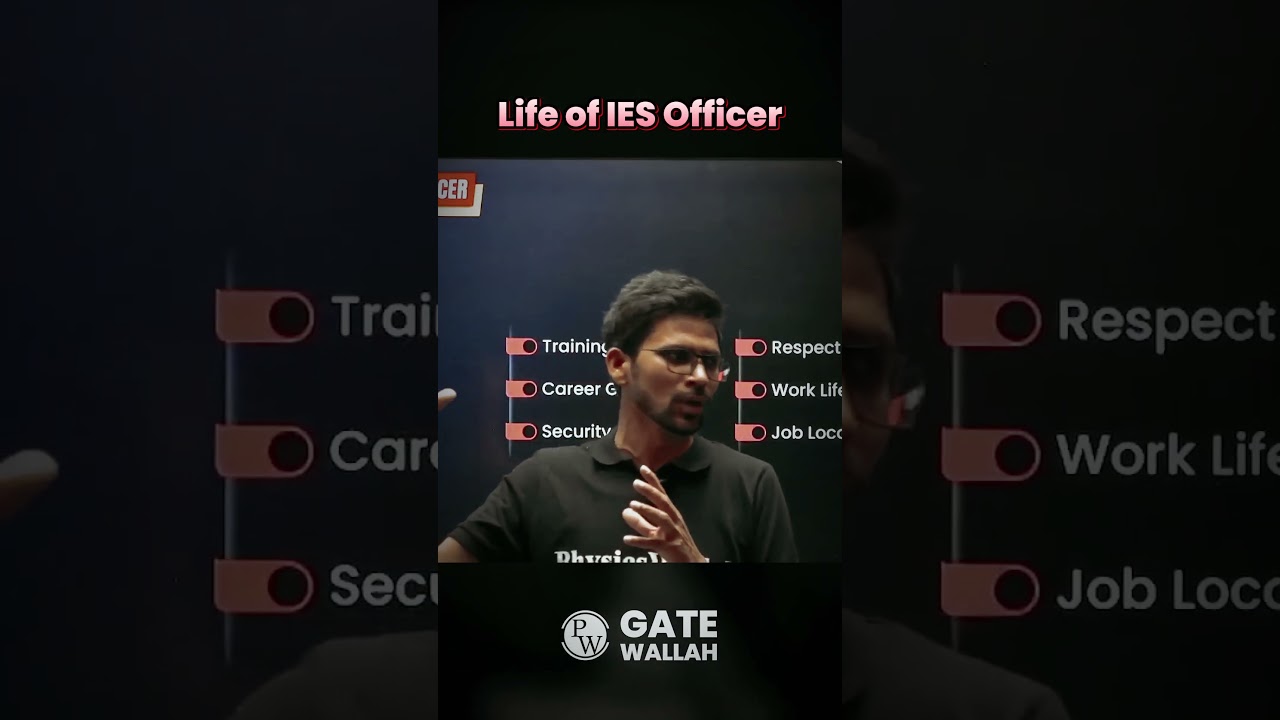 Benefits Of Becoming an IES Officer ? #PW #ESE