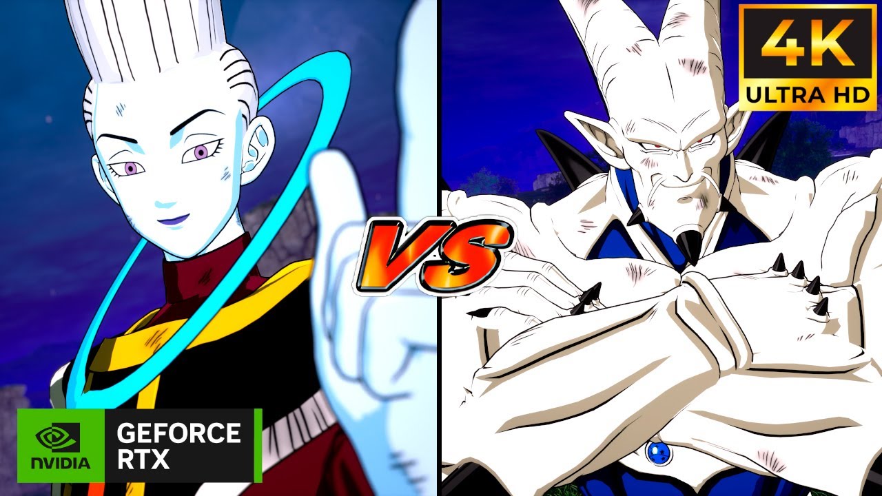 Dragon Ball Sparking Zero Whis vs Omega Shenron