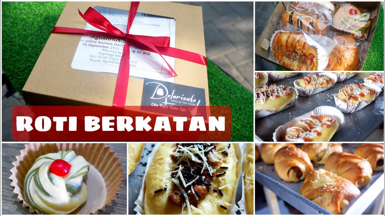 PESANAN ROTI UNTUK BERKATAN | TUTORIAL MENGISI DAN MENTOPPING ROTI MANIS