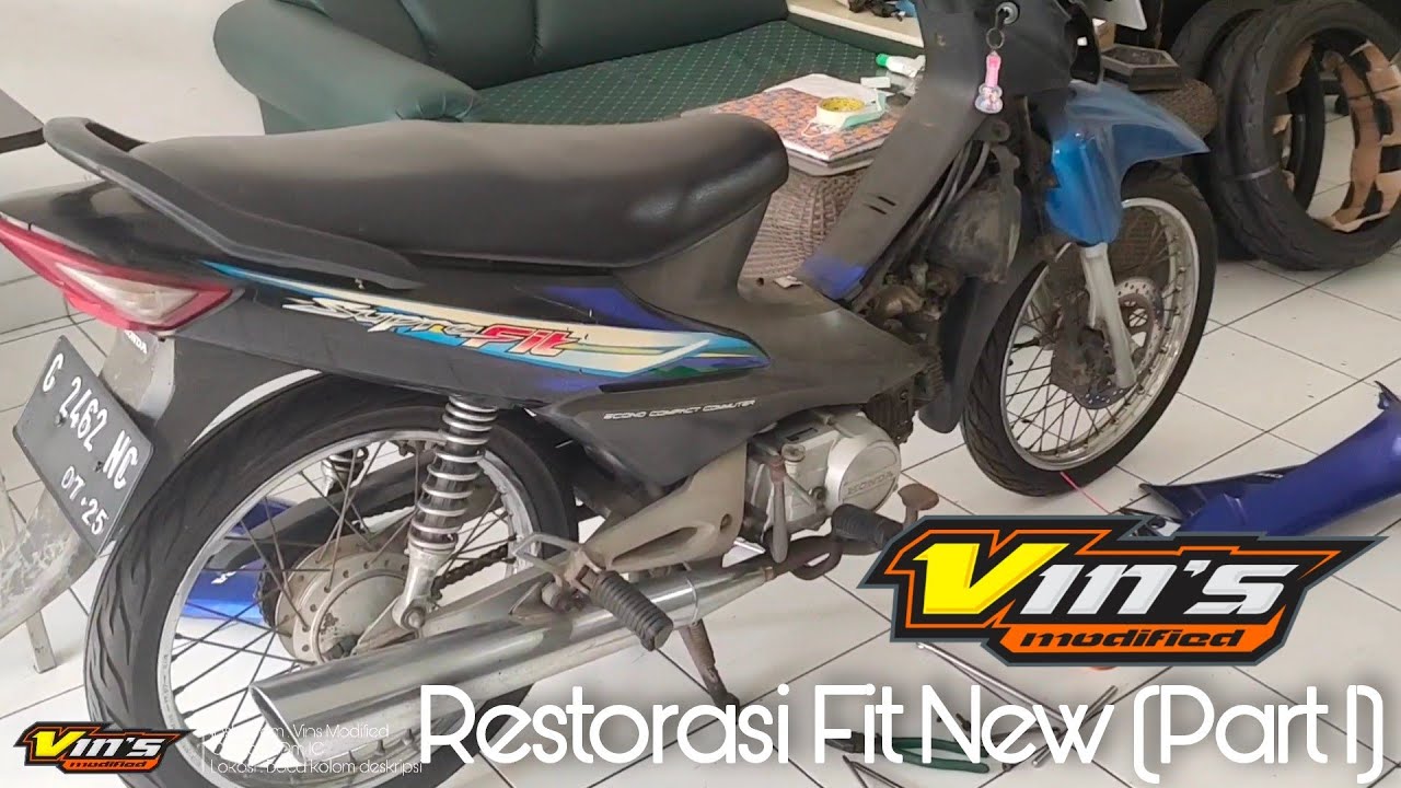 Restorasi Supra Fit New Bpk. Jaya (part 1) | Vins Modified #vinsmodified #restorasi