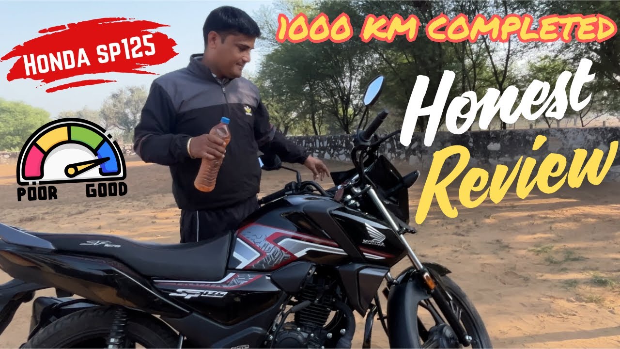 Honda SP125 my honest review after 1000 km 😍🙏#hondasp125bs6 #sp125 #vlogvideo #mktlife