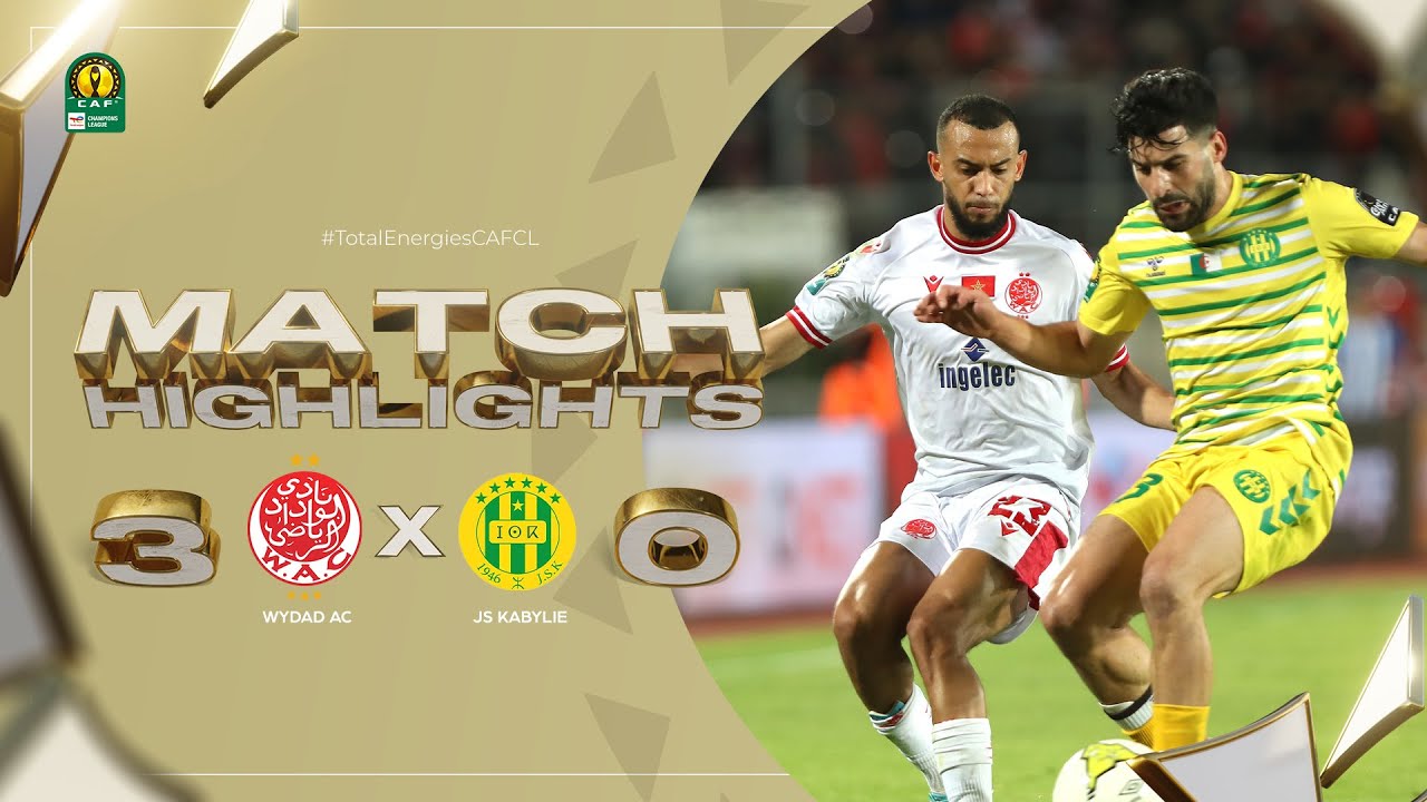 HIGHLIGHTS | Wydad AC 🆚 JS Kabylie | Matchday 6 | 2022/23 #TotalEnergiesCAFCL