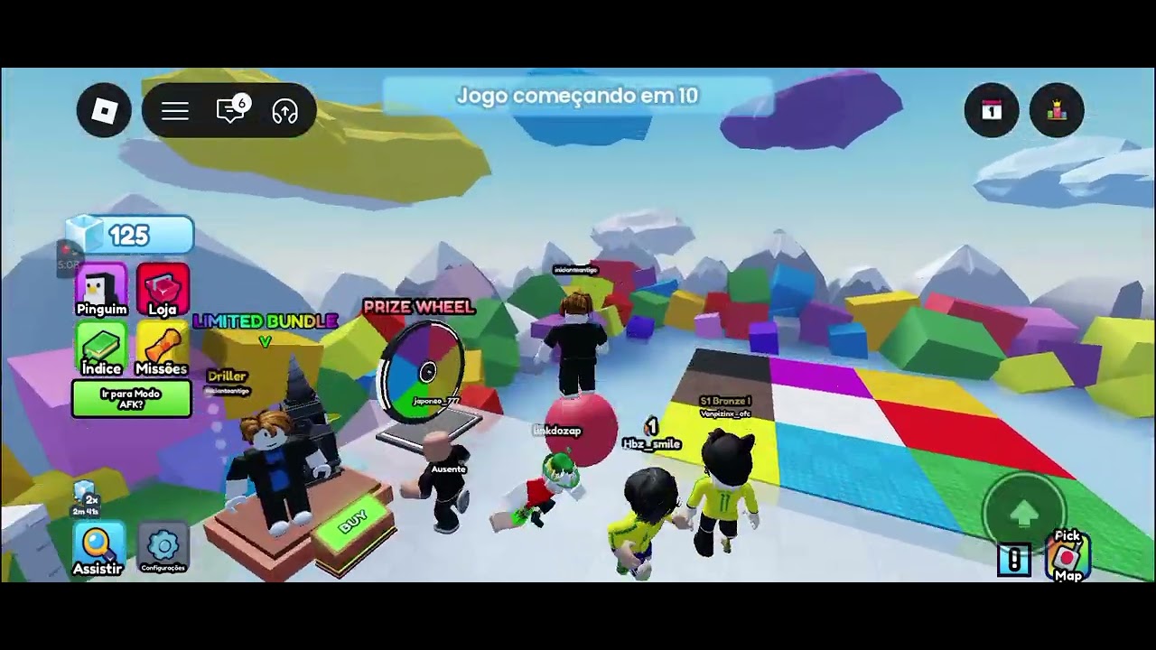 Jogando pinguins