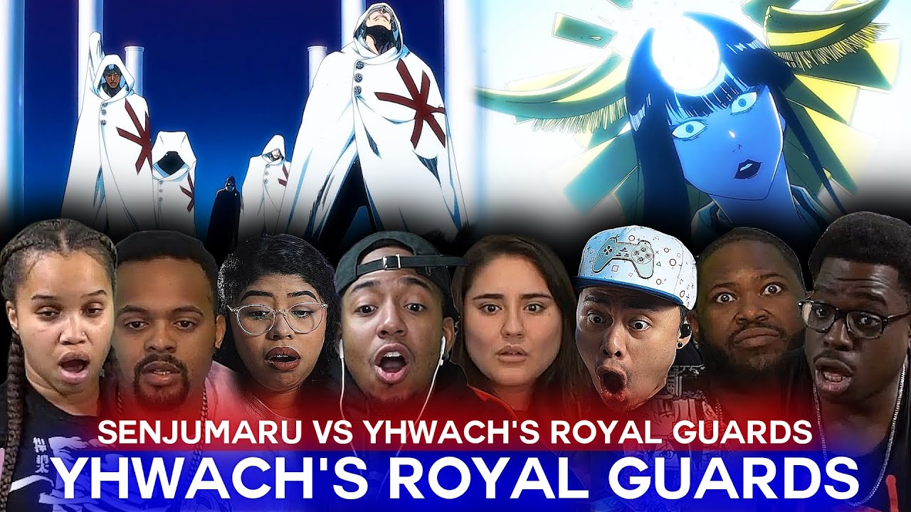 Senjumaru vs Yhwach's Royal Guards | Bleach TYBW 24 Reaction Highlights