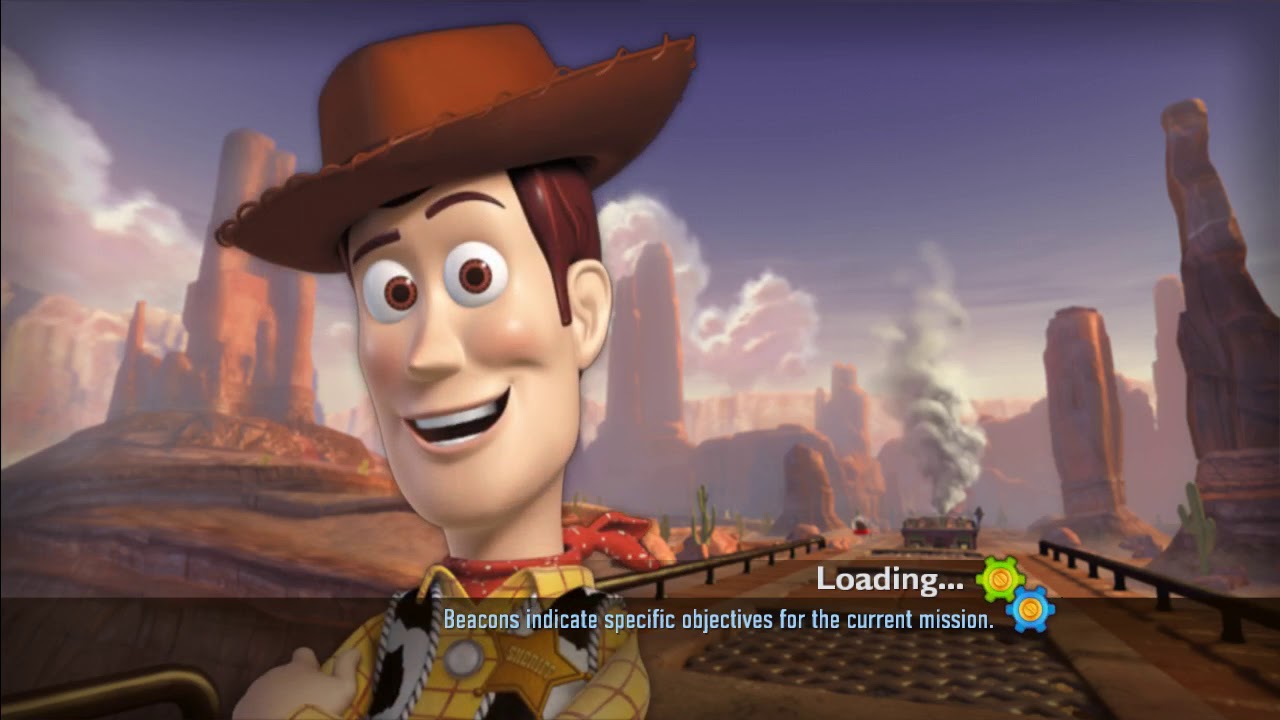 Toy Story 3: The Video Game Walkthrough | Part 1 | Train Rescue Children's Games