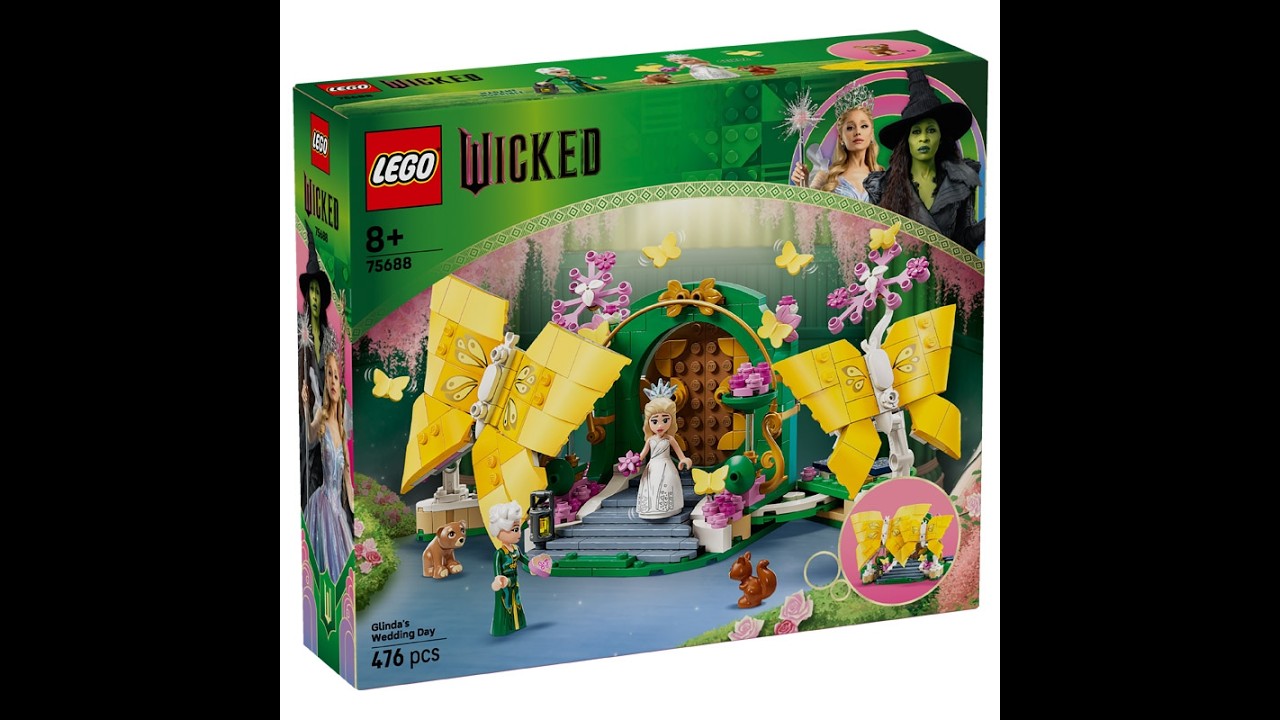 Lego Wicked Glinda's Wedding Day set review