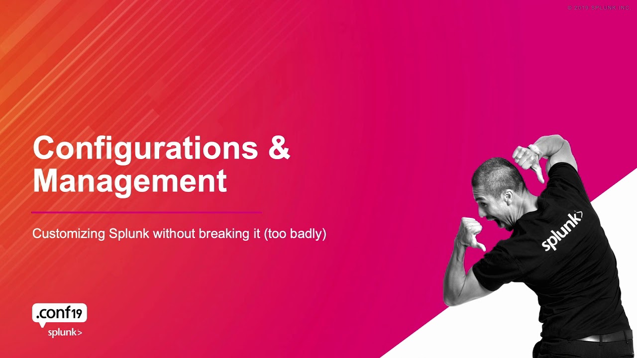 Administrators Anonymous: Splunk Best Practices and Useful Tricks I Learned the Hard Way