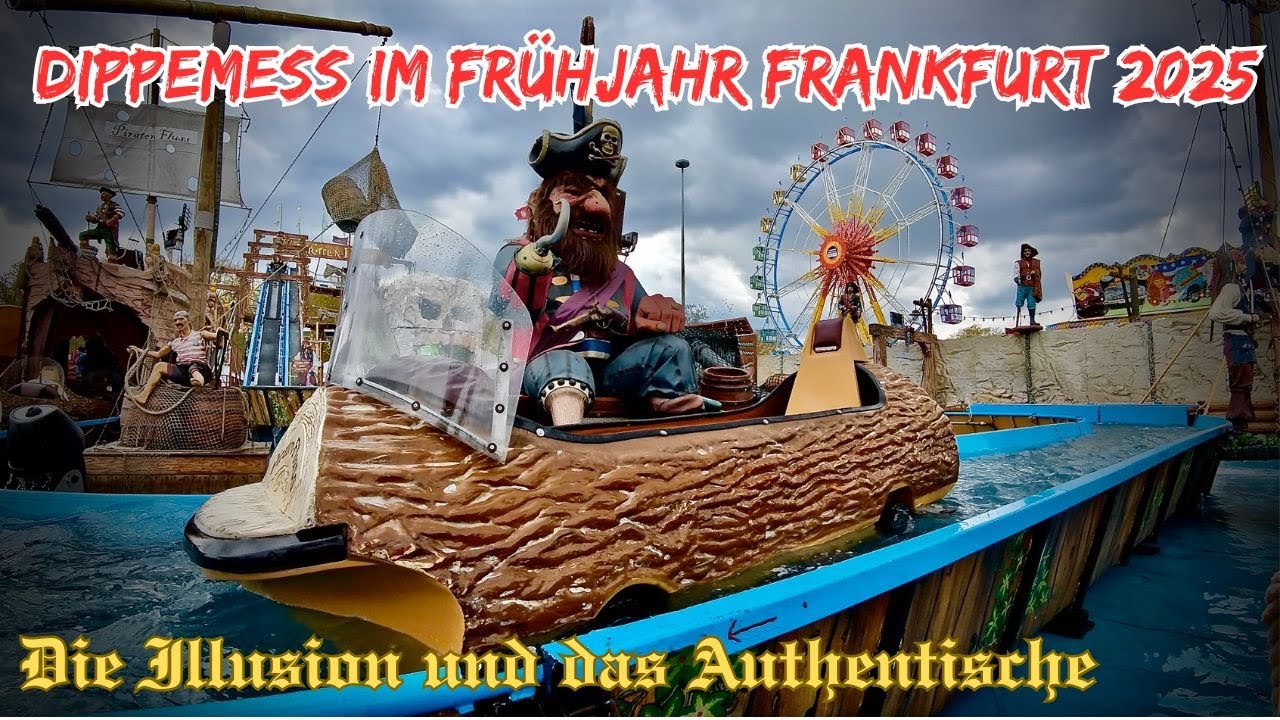 Dippemess im Frühjahr Frankfurt 2025 🎡 Die Frühjahrsausgabe der Dippemess in Frankfurt beginnt