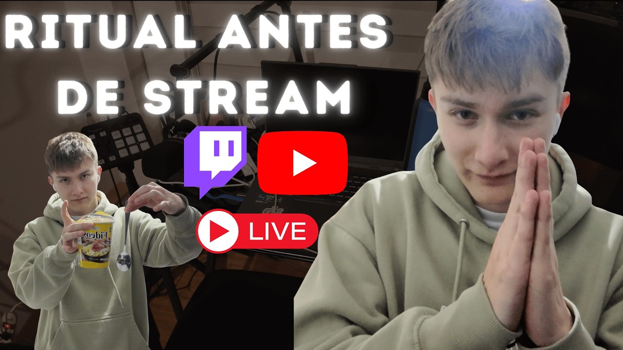 QUÉ HAGO ANTES DE CADA STREAM?