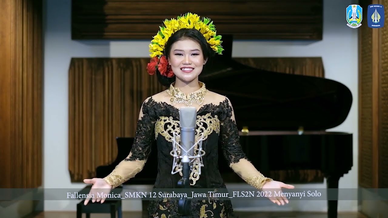 Fallensia Monica SMKN 12 Surabaya Jawa Timur - FLS2N 2022 Menyanyi Solo tingkat Nasional